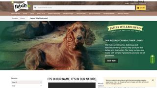 James Wellbeloved at Fetch.co.uk | The Online Pet Store