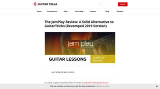 JamPlay Review: A Solid Contender (2019 Update) - GuitarFella.com