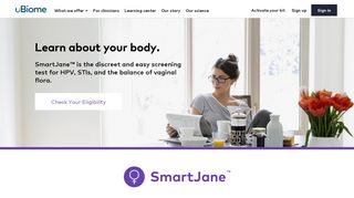 SmartJane - The inclusive vaginal health check - SmartJane™ - uBiome