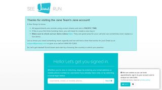 Sign in - Jane Clinic Management Software