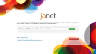 Janet Login - Jisc community