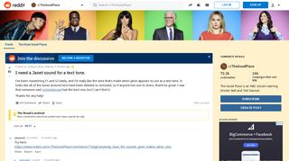 I need a Janet sound for a text tone. : TheGoodPlace - Reddit
