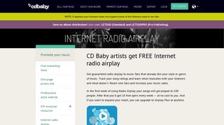 Get Radio Airplay — How to Get Played on Internet Radio | CD Baby