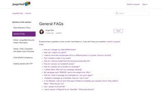 General FAQs – JangoMail Help
