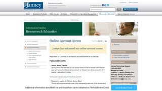 Online Account Access | janney.com - Janney Montgomery Scott LLC