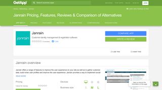 Janrain Pricing, Features, Reviews & Comparison of Alternatives ...