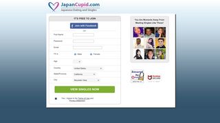 JapanCupid.com | Registration