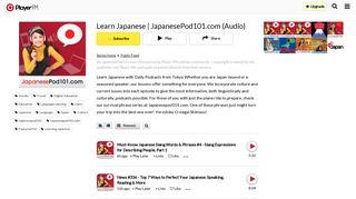 Learn Japanese | JapanesePod101.com (Audio) podcast - Player FM