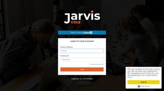 Login to your Account - Jarvis Cole
