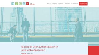 Facebook user authentication in Java web application - ADF KickStart