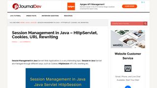 Session Management in Java - HttpServlet, Cookies, URL Rewriting ...