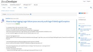 How to stop logging Login failure javax.security.auth.login ...