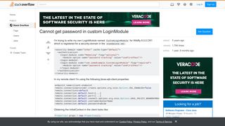 Cannot get password in custom LoginModule - Stack Overflow