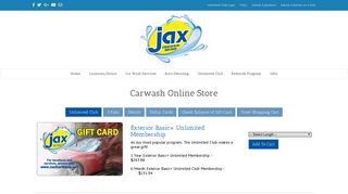 Unlimited Club • Jax Kar Wash | Offering Car Wash & Express Auto ...