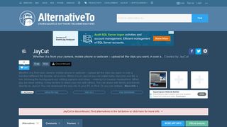 JayCut Alternatives and Similar Websites and Apps - AlternativeTo.net