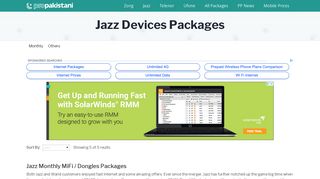Jazz Wifi & Mifi Devices Internet Packages - Jazz Internet Devices ...