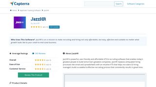 JazzHR Reviews and Pricing - 2019 - Capterra