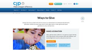 Ways to Give | Combined Jewish Philanthropies of Greater Boston