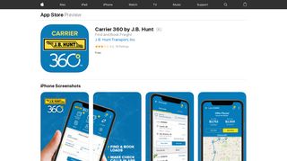 Carrier 360 by J.B. Hunt on the App Store - iTunes - Apple