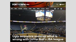 Ugly sequence sums up what is wrong with LaVar Ball's JBA league