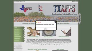 News / Articles - Texas Association of Professional Process Servers