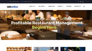 QSROnline - Restaurant Back-Office Software Solution