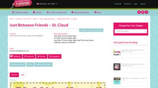 Just Between Friends - St. Cloud | Consignment Sale in in Minnesota ...