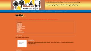 Parts - Wonder Lake Bicycle