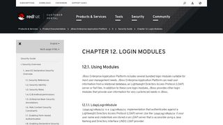 JBoss Enterprise Application Platform 5 Chapter 12. Login Modules ...