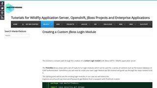 Creating a Custom JBoss Login Module - Mastertheboss.com