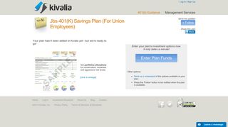Jbs 401(K) Savings Plan (For Union Employees) - 401k Asset ... - Kivalia