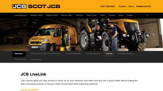 JCB LiveLink | Scot JCB
