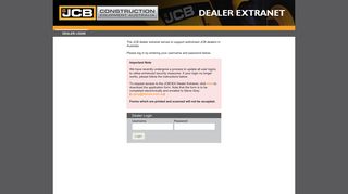 Dealer Login | Dealers Extranet