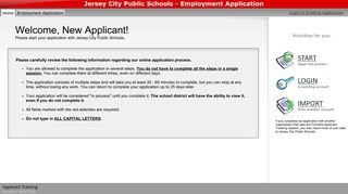 Jersey City Public Schools - Employment Application - applitrack.com