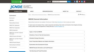 NBDHE General Information - American Dental Association