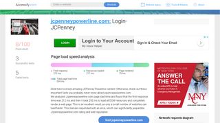 Access jcpenneypowerline.com. Login- JCPenney
