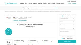 jcpenney wedding registry Reviews - Washington, DC - 6 Reviews