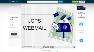 JCPS WEBMAIL. Why change now mail services were at end of life ...
