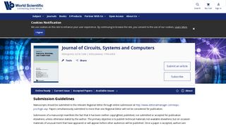 JCSC Submission Guidelines - World Scientific