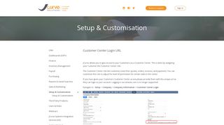 Customer Center Login URL – JCurve Solutions