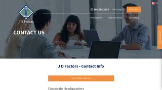 Contact Us - JD Factors