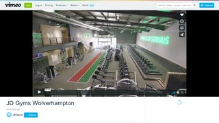 JD Gyms Wolverhampton on Vimeo