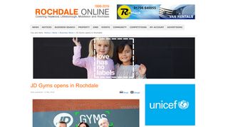 Rochdale News | Business News | JD Gyms opens in Rochdale ...