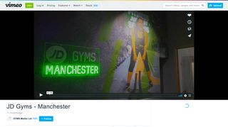 JD Gyms - Manchester on Vimeo