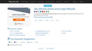 Jda delivers james avery login Results For Websites Listing