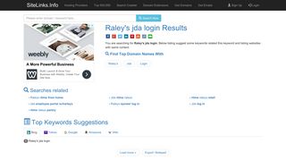 Raley's jda login Results For Websites Listing - SiteLinks.Info
