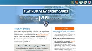 Jeanne D'Arc Credit Union: VISA® Credit Cards