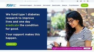 JDRF, the type 1 diabetes charity | Funding research to cure type 1