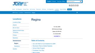 Regina - JDRF