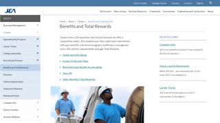 Benefits and Total Rewards | Careers | About | JEA